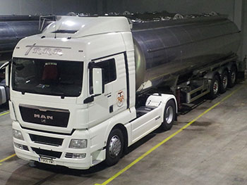 Entreprise de transport de marchandises dans des véhicules spécialisés Burgos pour transporter les produits alimentaires